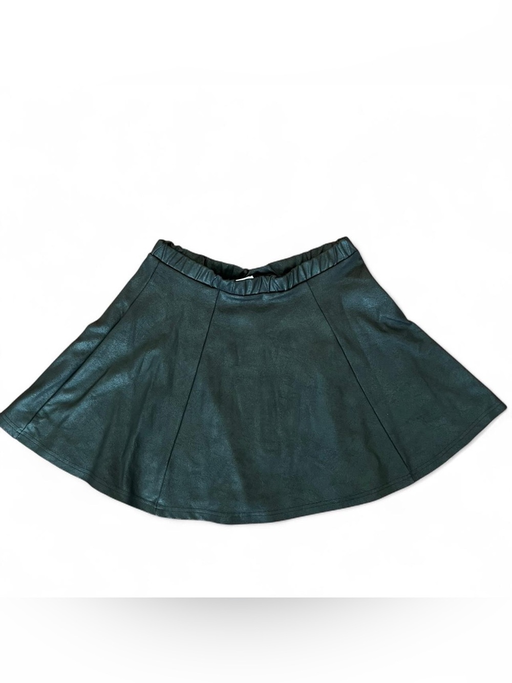 Vans Faux Distressed Nubuck Leather Skater Skirt S